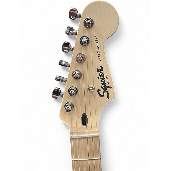 Used Squier Sonic Stratocaster HSS 2 Tone Sunburst Solid Body Electric Guitar