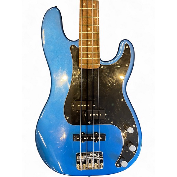 Used Squier AFFINITY PRECISION PJ Lake Placid Blue Electric Bass Guitar