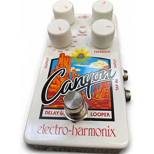 Used Electro-Harmonix Canyon Delay and Looper Effect Pedal