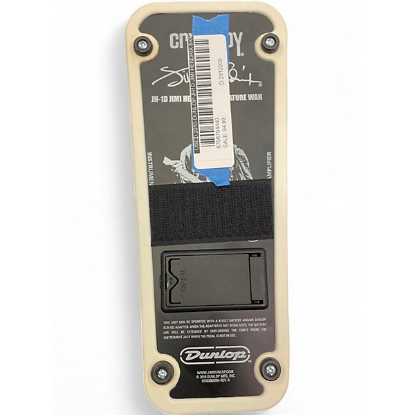 Used 2010 Dunlop JH1D Jimi Hendrix Signature Wah Effect Pedal