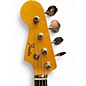 Used Fender JB-62 Left Handed Jazz Bass Olympic White Electric Bass Guitar