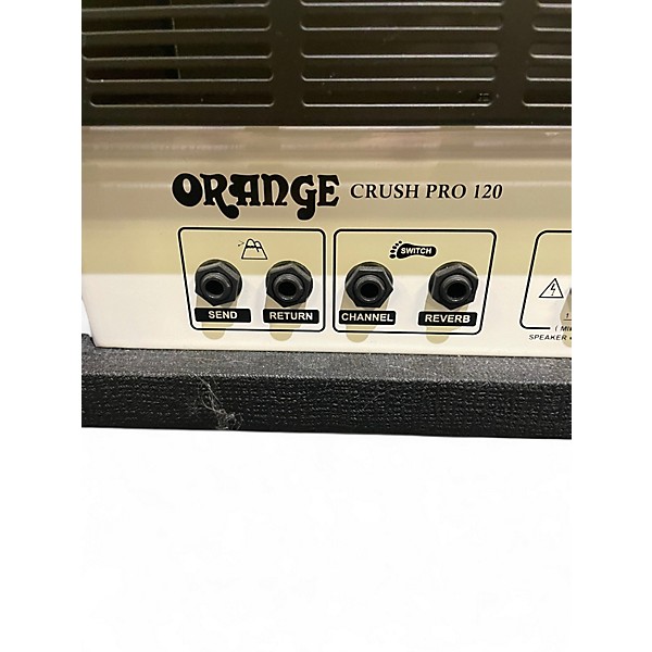 Used Orange Amplifiers CR120H Crush Pro 120W Solid State Guitar Amp Head