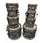 Used Pearl 8 Piece EXR Export Series Silver Oyster Pearl Drum Kit thumbnail
