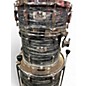 Used Pearl 8 Piece EXR Export Series Silver Oyster Pearl Drum Kit