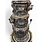 Used Pearl 8 Piece EXR Export Series Silver Oyster Pearl Drum Kit