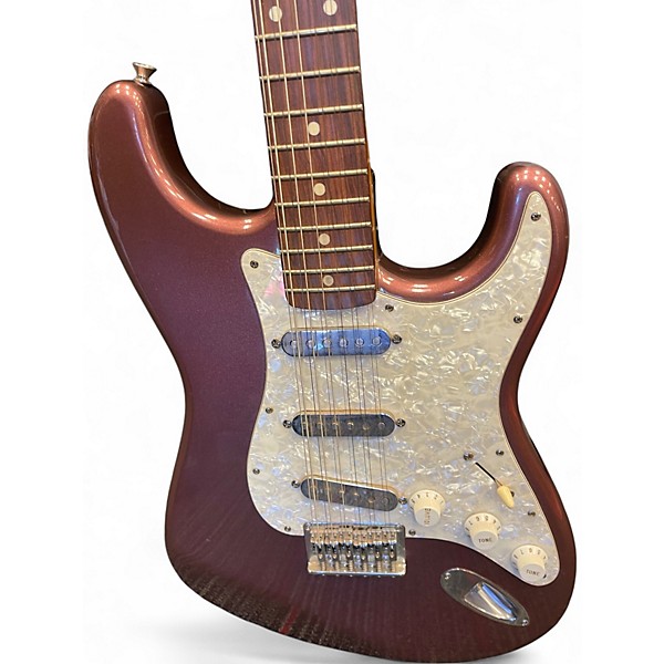 Used 2005 Fender Stratocaster XII 12-String Burgundy Mist Metallic Solid Body Electric Guitar