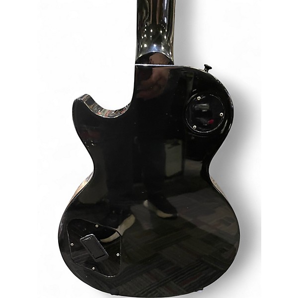 Used Gibson Sully Erna Signature Les Paul Studio Black and White Solid Body Electric Guitar