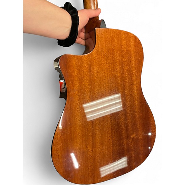 Used Fender CD140SCE Natural Acoustic Electric Guitar