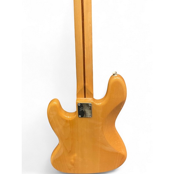 Used Squier Classic Vibe 70s Jazz Bass Natural Electric Bass Guitar