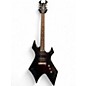 Used B.C. Rich Bronze Series Warlock Black Solid Body Electric Guitar thumbnail