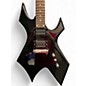 Used B.C. Rich Bronze Series Warlock Black Solid Body Electric Guitar