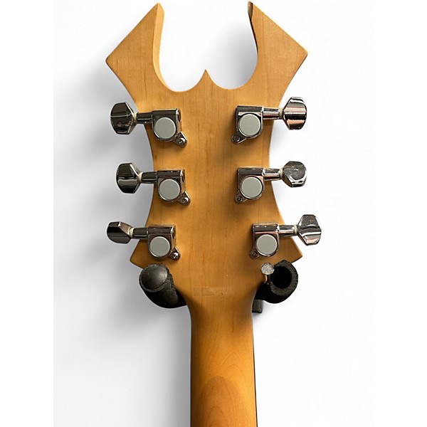Used B.C. Rich Bronze Series Warlock Black Solid Body Electric Guitar