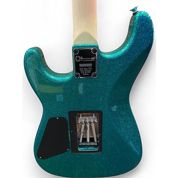 Used Charvel Pro Mod San Dimas Style 1 HSS Aqua Flake Solid Body Electric Guitar