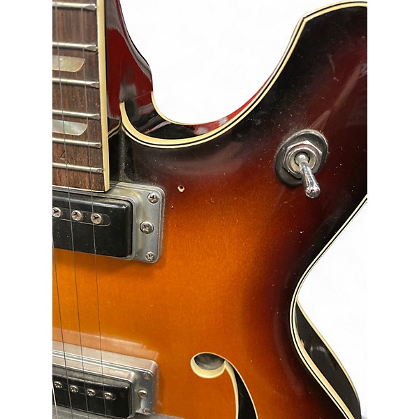 Used Yamaha 70’s Yamaha SA-50 2 Color Sunburst Hollow Body Electric Guitar