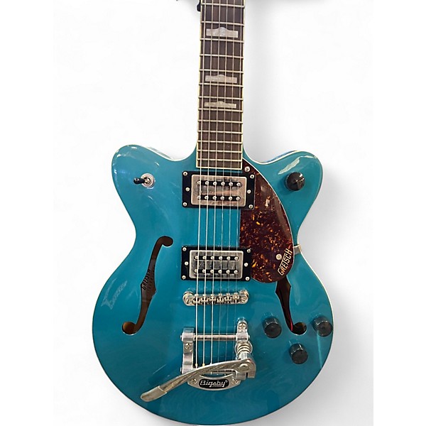 Used Gretsch Guitars G2657T Streamliner Ocean Turquoise Hollow Body Electric Guitar
