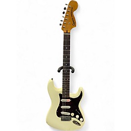 Used Squier Classic Vibe Stratocaster Olympic White Solid Body Electric Guitar