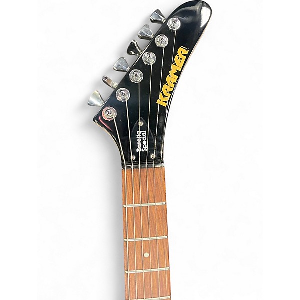Used Kramer Baretta Special Black Solid Body Electric Guitar