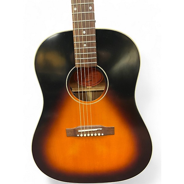 Used Epiphone Inspired by Gibson J-45 Vintage Sunburst Acoustic Electric Guitar