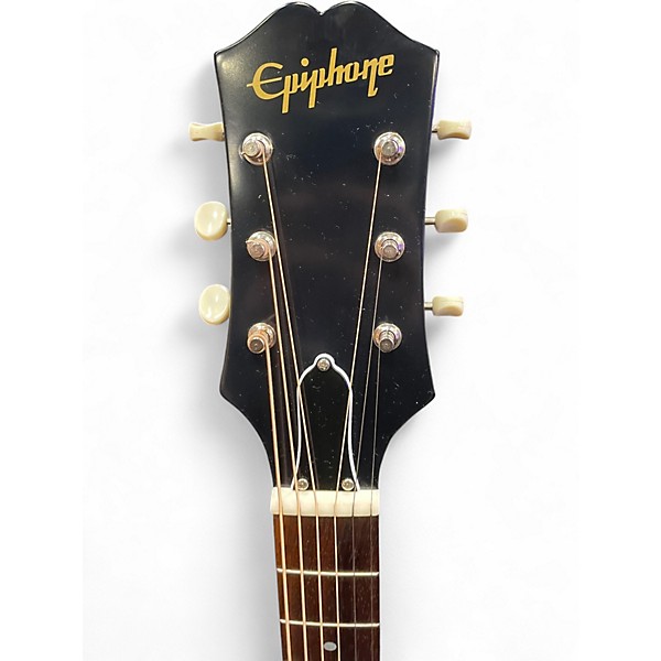 Used Epiphone Inspired by Gibson J-45 Vintage Sunburst Acoustic Electric Guitar