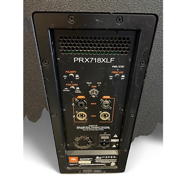 Used JBL PRX718XLF Unpowered Subwoofer