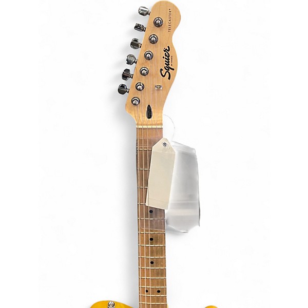 Used Squier SONIC TELECASTER Butterscotch Blonde Solid Body Electric Guitar