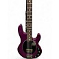 Used Sterling by Music Man Ray34 purple sparkle Electric Bass Guitar