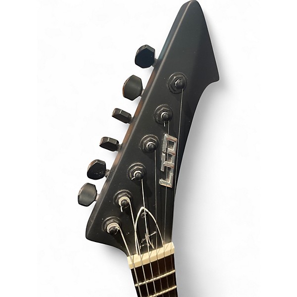 Used ESP LTD James Hetfield Snakebyte Black Solid Body Electric Guitar