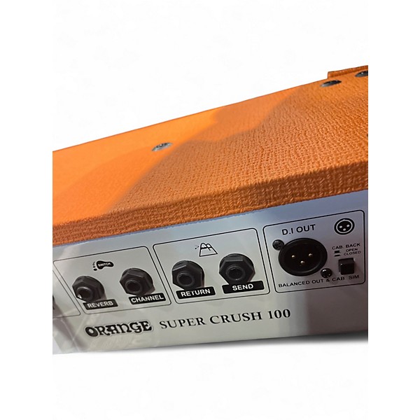 Used Orange Amplifiers Super Crush 100 Guitar Combo Amp