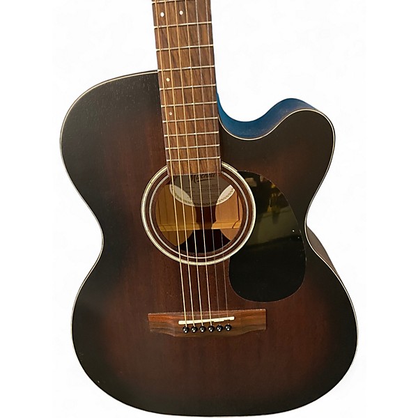 Used Mitchell T333CE Worn Brown Acoustic Electric Guitar