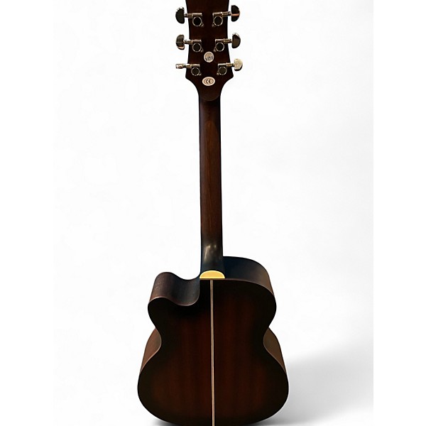 Used Mitchell T333CE Worn Brown Acoustic Electric Guitar