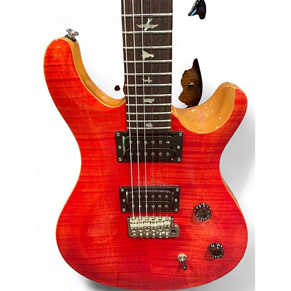 Used PRS SE CE24 CHERRY RED Solid Body Electric Guitar
