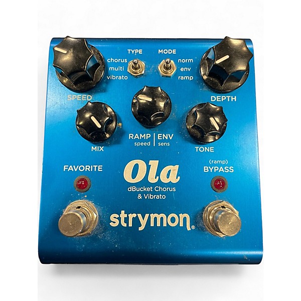 Used Strymon Ola dBucket Chorus and Vibrato Effect Pedal