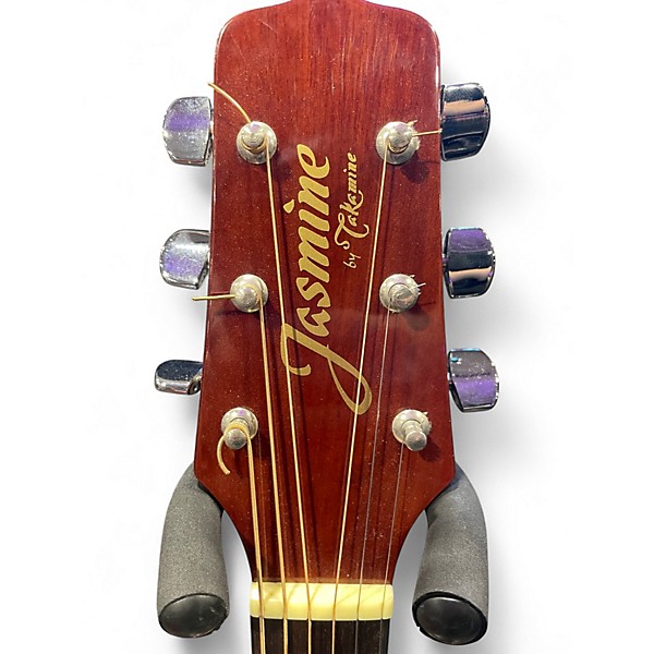 Used Jasmine es-44c Natural Acoustic Electric Guitar