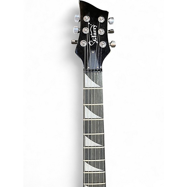 Used Glarry BC Black Solid Body Electric Guitar