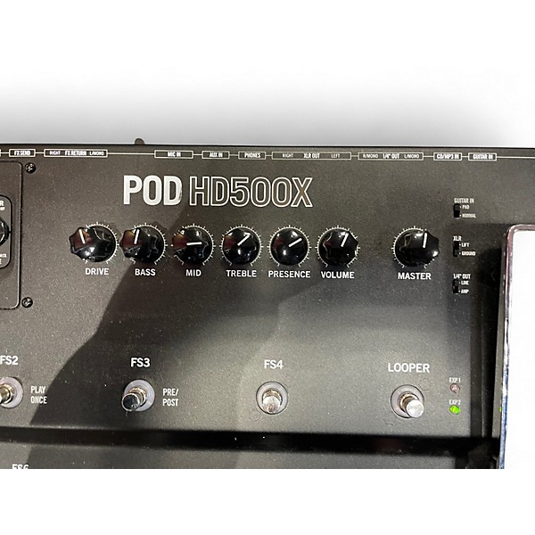 Used Line 6 Pod HD500X Amp Modeler Effect Processor