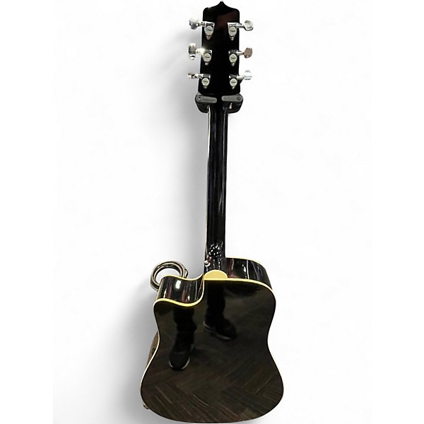Used Takamine EG531SSC Black Acoustic Electric Guitar