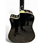 Used Takamine EG531SSC Black Acoustic Electric Guitar