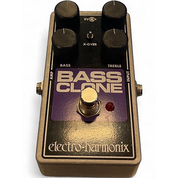 Used Electro-Harmonix Bass Clone Analog Chorus Bass Effect Pedal