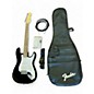Used Squier Bullet Stratocaster Black Solid Body Electric Guitar thumbnail