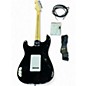 Used Squier Bullet Stratocaster Black Solid Body Electric Guitar
