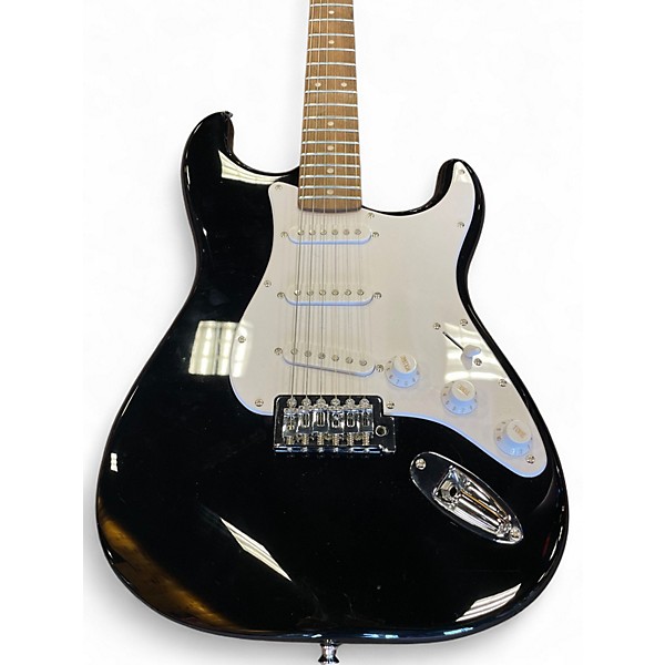 Used Squier Bullet Stratocaster Black Solid Body Electric Guitar