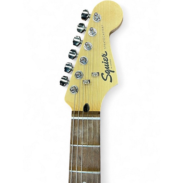 Used Squier Bullet Stratocaster Black Solid Body Electric Guitar