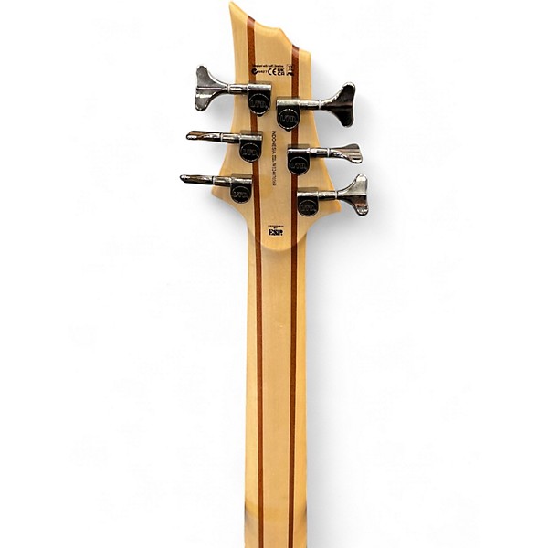 Used ESP Ltd B206SM Spalted Maple Electric Bass Guitar