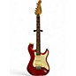 Used Lotus Double Cut Red Solid Body Electric Guitar thumbnail