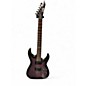 Used ESP MH100QMNT Trans Purple Solid Body Electric Guitar thumbnail