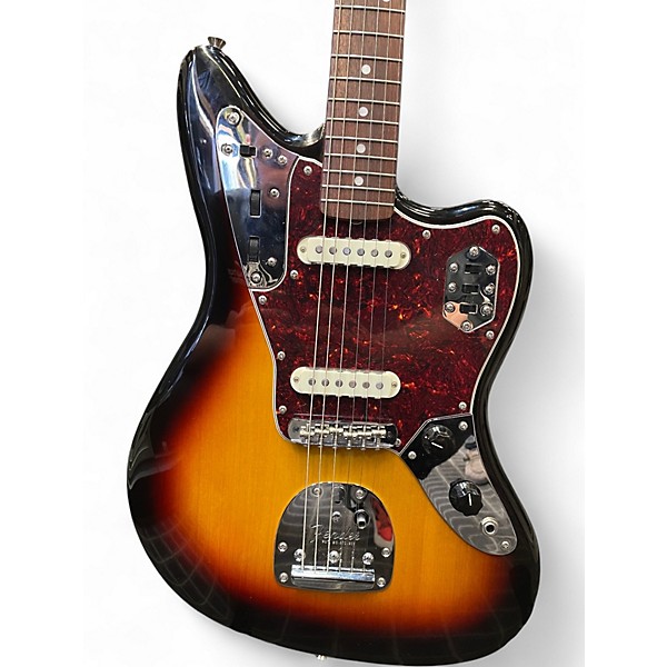 Used 2023 Fender 1962 Reissue Jaguar 3 Color Sunburst Solid Body Electric Guitar