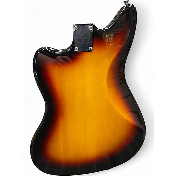 Used 2023 Fender 1962 Reissue Jaguar 3 Color Sunburst Solid Body Electric Guitar