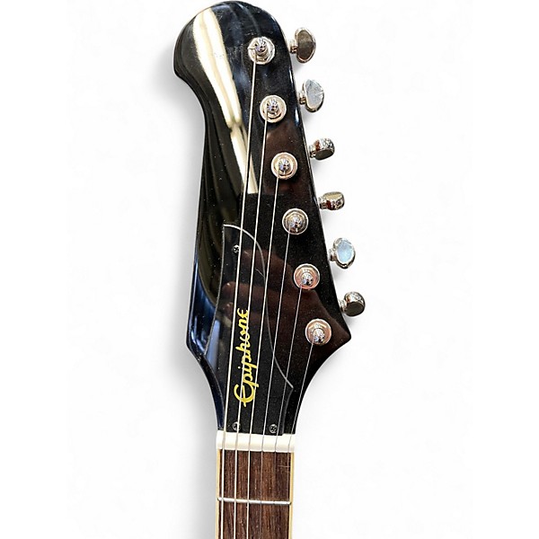 Used 2020 Epiphone Firebird Studio Vintage Sunburst Solid Body Electric Guitar