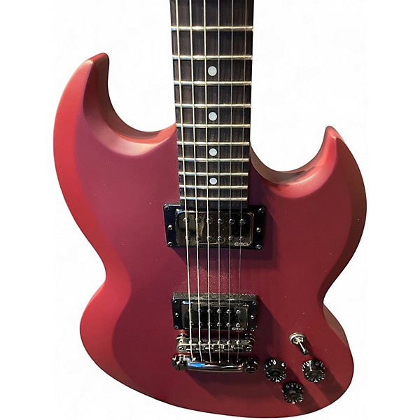 Used ESP LTD Lars Frederiksen Oxblood Satin Solid Body Electric Guitar