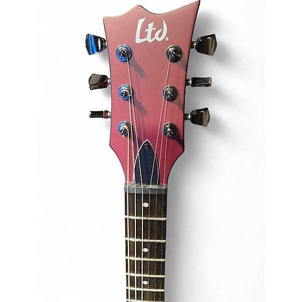 Used ESP LTD Lars Frederiksen Oxblood Satin Solid Body Electric Guitar